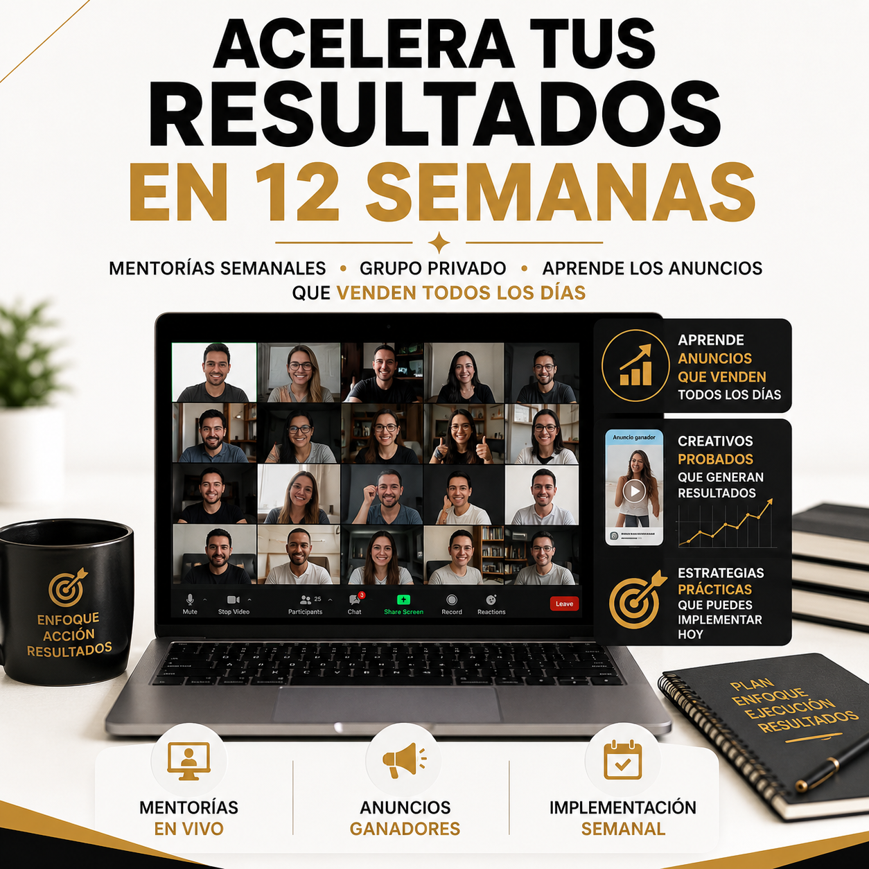 ACELERA TUS VENTAS - MENTORIA (3 MESES)